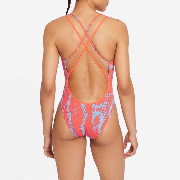 COPY - Nike HydraStrong Spiderback 1-Piece Swimsuit Size 10 - Picture 3 of 10
